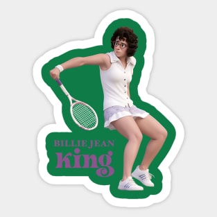 Billie Jean King Sticker